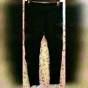 NWOT Bebe Black Bandage Mesh Casual Gym Exercise Yoga Legging Pant SZ M